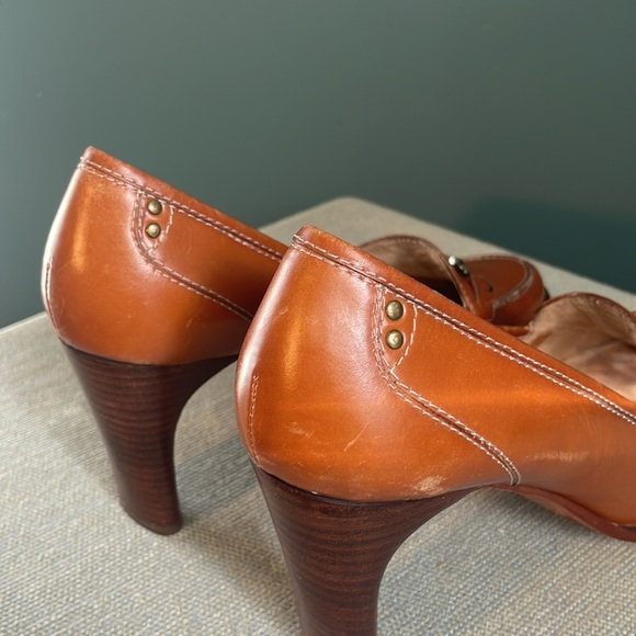 Joan & David Circa CJ Gallager Natural Leather 8.5M Gorgeous! Sexy and Comfy! - Picture 5 of 10